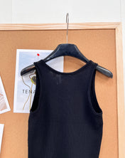 CELINE 26S SEQUIN KNIT TANK TOP 142