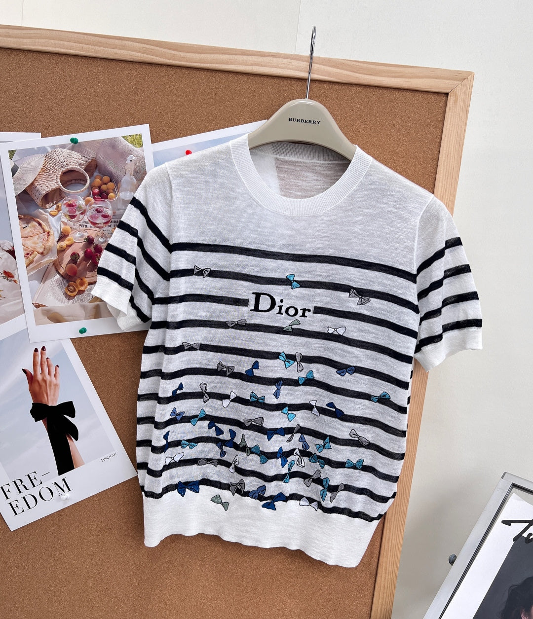 DIOR 26S SHORT-SLEEVED SWEATER 1269