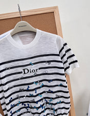 DIOR 26S SHORT-SLEEVED SWEATER 1269