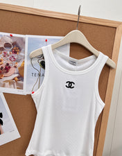 CHANEL 26S SLEEVELESS T-SHIRT 1408