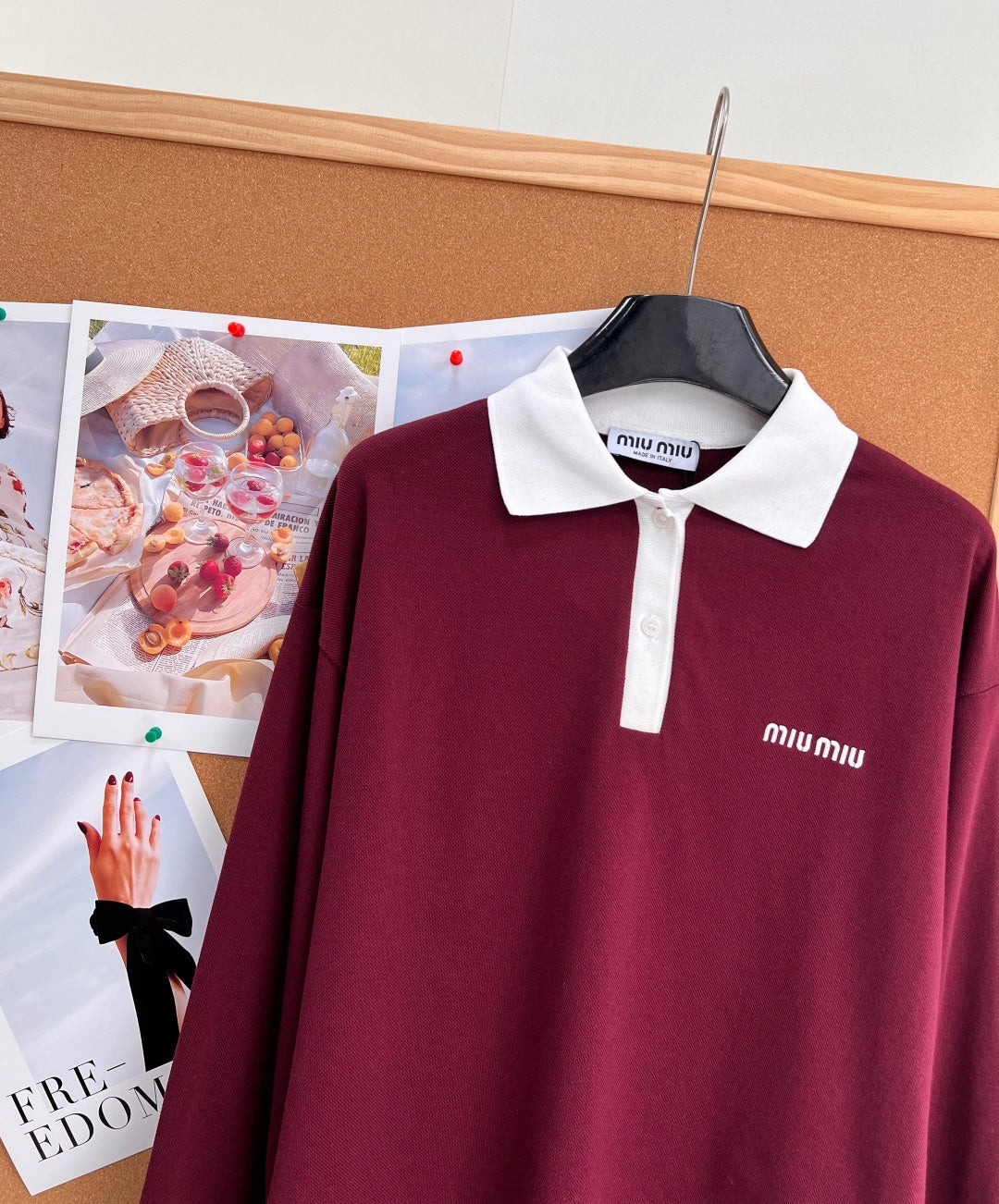 MIUMIU 26S POLO SHIRT 1373