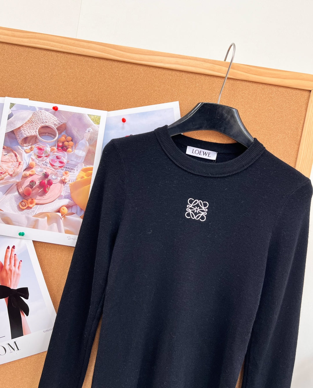 LOEWE 26S LONG-SLEEVE KNIT TOP 669
