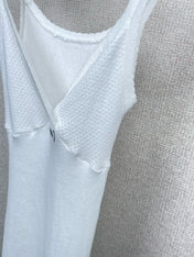 MIUMIU KNITTED COTTON CAMI STYLE 233