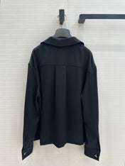 Loewe Shirt Black Acetate Fiber