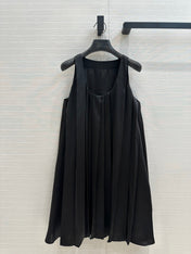 Loewe Dress Black Polyester Fiber