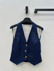 MAX MARA SLEEVELESS BLAZER 268179