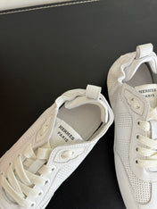 SKATEBOARD SHOES WHITE CALFSKIN