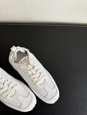 SKATEBOARD SHOES WHITE CALFSKIN