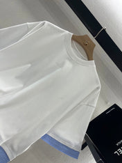 GUCCI SHORT-SLEEVE T-SHIRT WITH TRIM DETAIL 274640