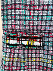 CHANEL 25S SLEEVELESS BLAZER DRESS 419