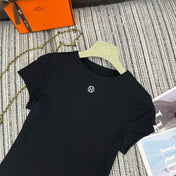HERMES 26S SHORT SLEEVED CREW NECK T-SHIRT 495