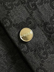 GUCCI 26S LONG-SLEEVE DENIM SHIRT 516