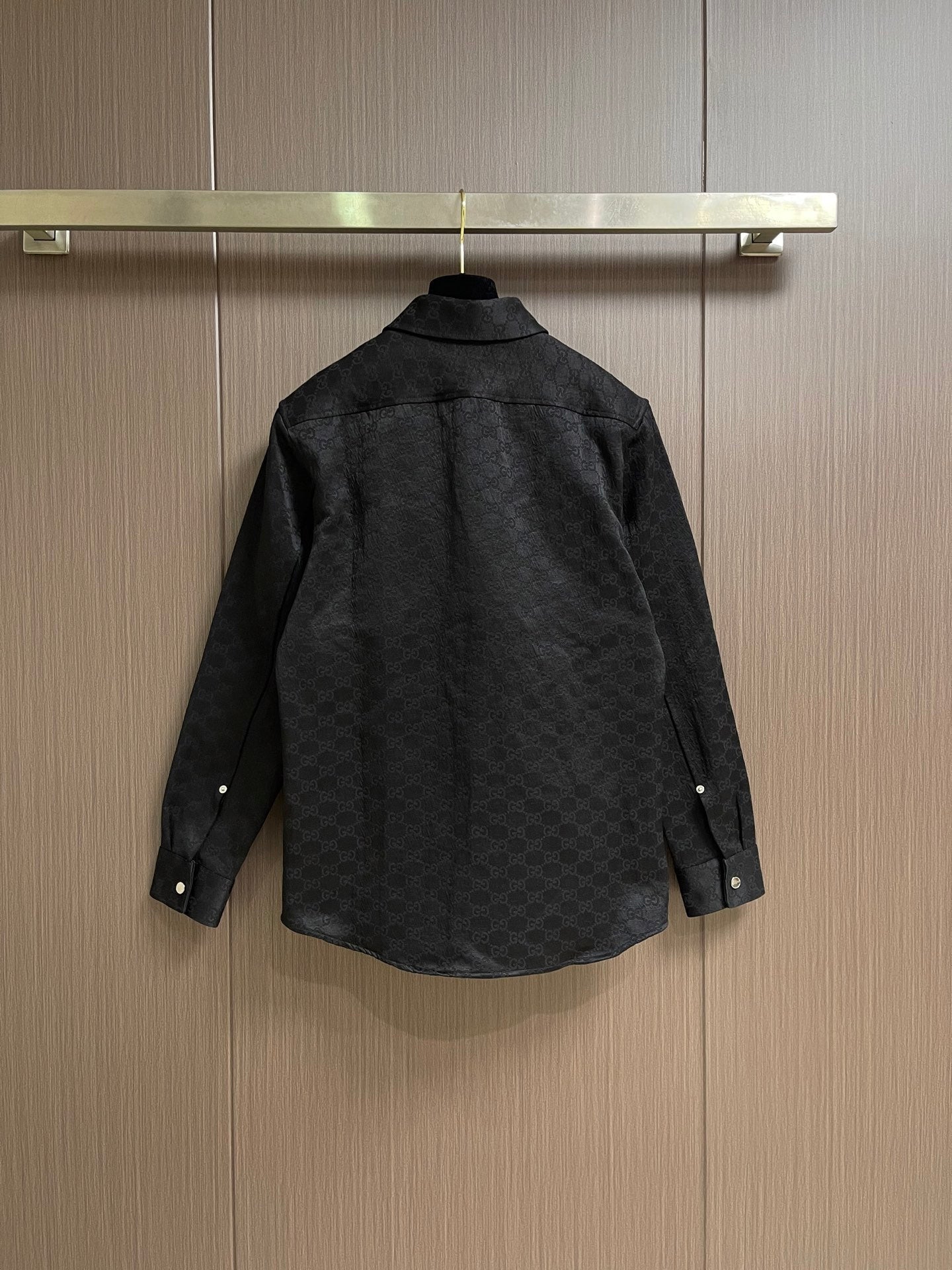 GUCCI 26S LONG-SLEEVE DENIM SHIRT 516