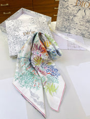 DIOR 26S SCARF 90CM IN SILK 318394