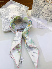 DIOR 26S SCARF 90CM IN SILK 318394