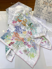 DIOR 26S SCARF 90CM IN SILK 318394