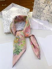 DIOR 26S SCARF 90CM IN SILK 318396