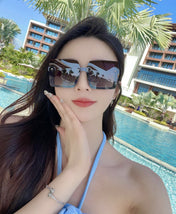 SQUARE SUNGLASSES L2711 IN ACETATE