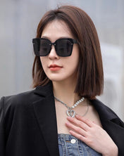 SQUARE SUNGLASSES L1765 IN ACETATE