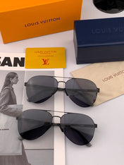 PILOT SUNGLASSES L169 IN METAL