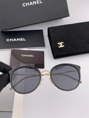 CAT EYE SUNGLASSES CH7827 IN ACETATE FRAME METAL
