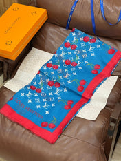 LV SCARF 140 CM IN CASHMERE 721494