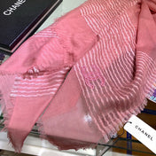 CHANEL 25S SCARF 200 IN CASHMERE VELVET 735756