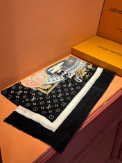 LV SCARF 200 CM IN CASHMERE 738531