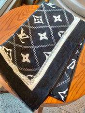 LV SCARF 200 CM IN CASHMERE 738534