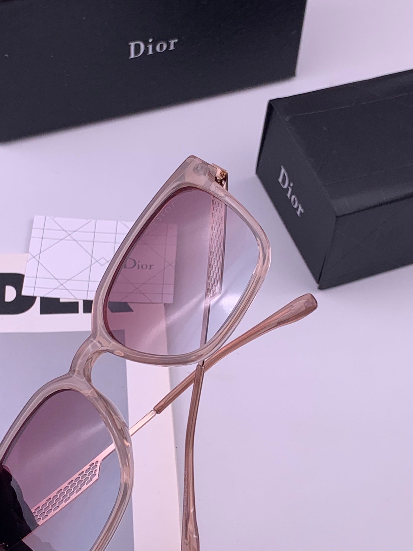 DIOR 26S SQUARE FRAME IN ACETATE 393412