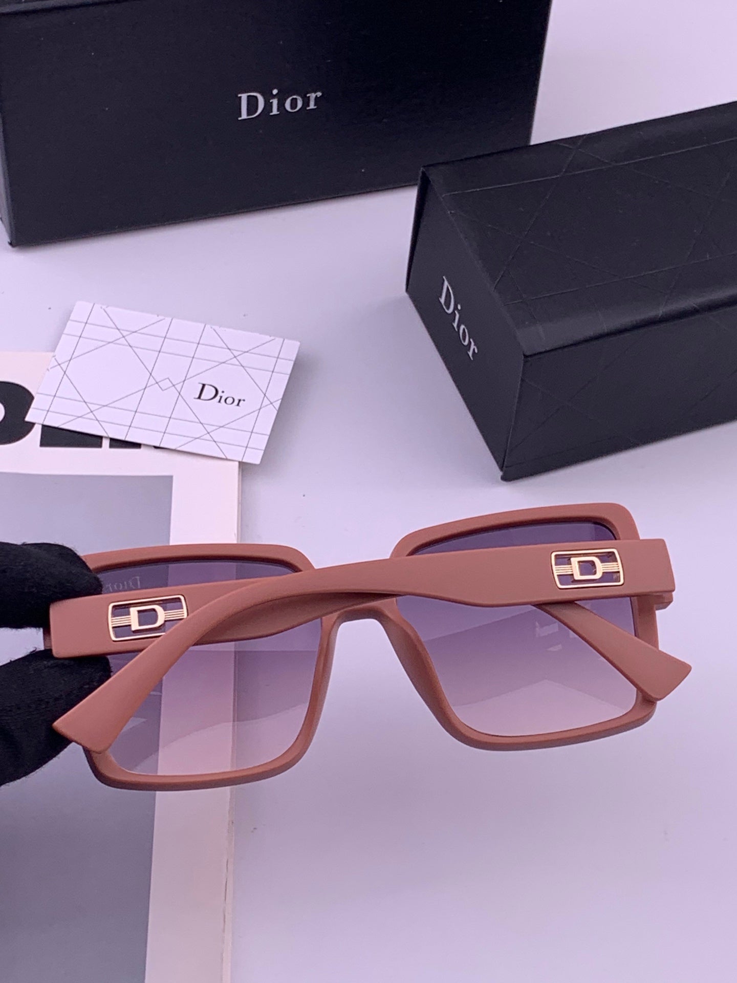 DIOR 26S ROUNDED SQUARE FRAME IN ACETATE 398291