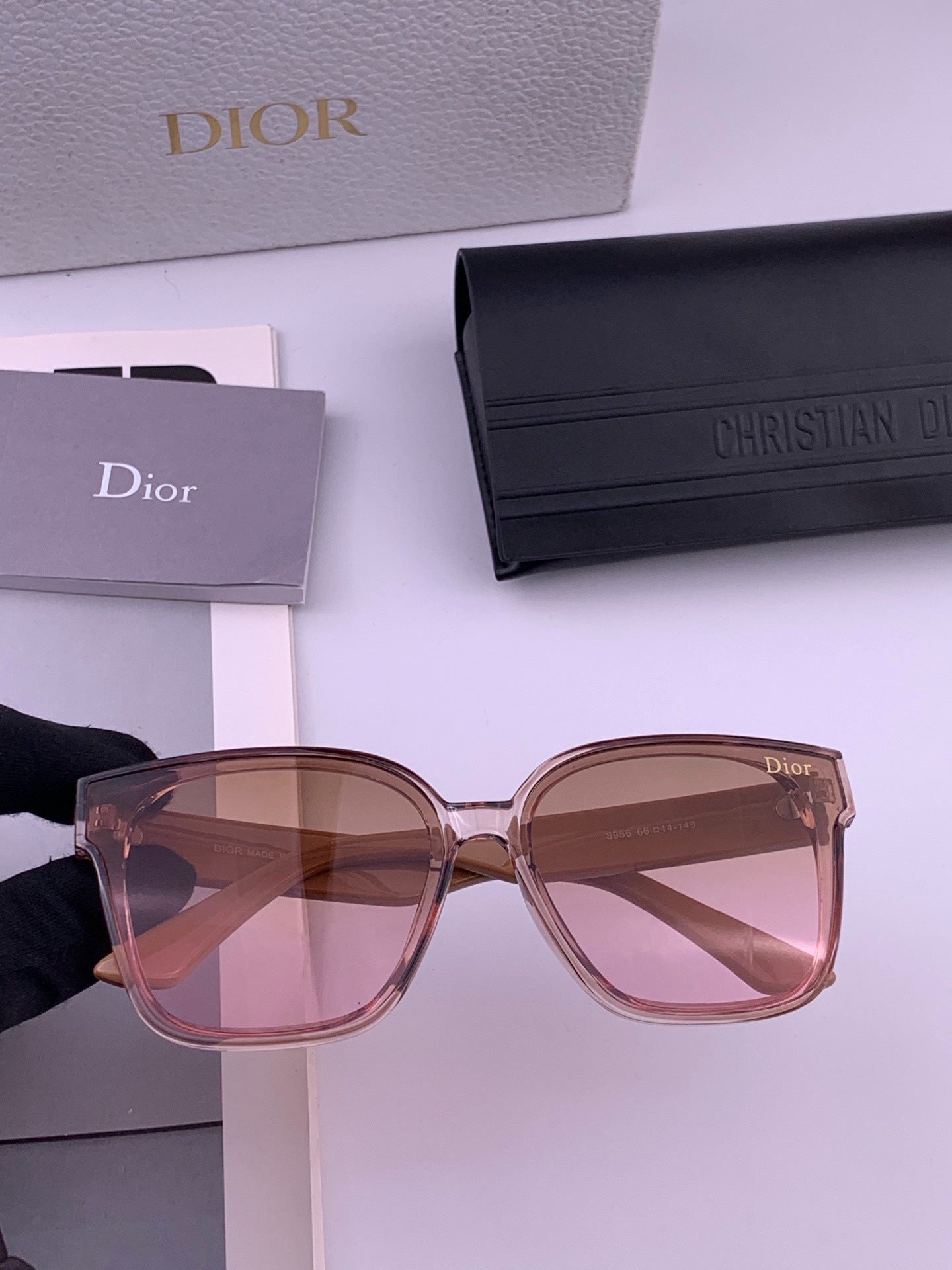 DIOR 26S ROUNDED SQUARE FRAME IN ACETATE 398299