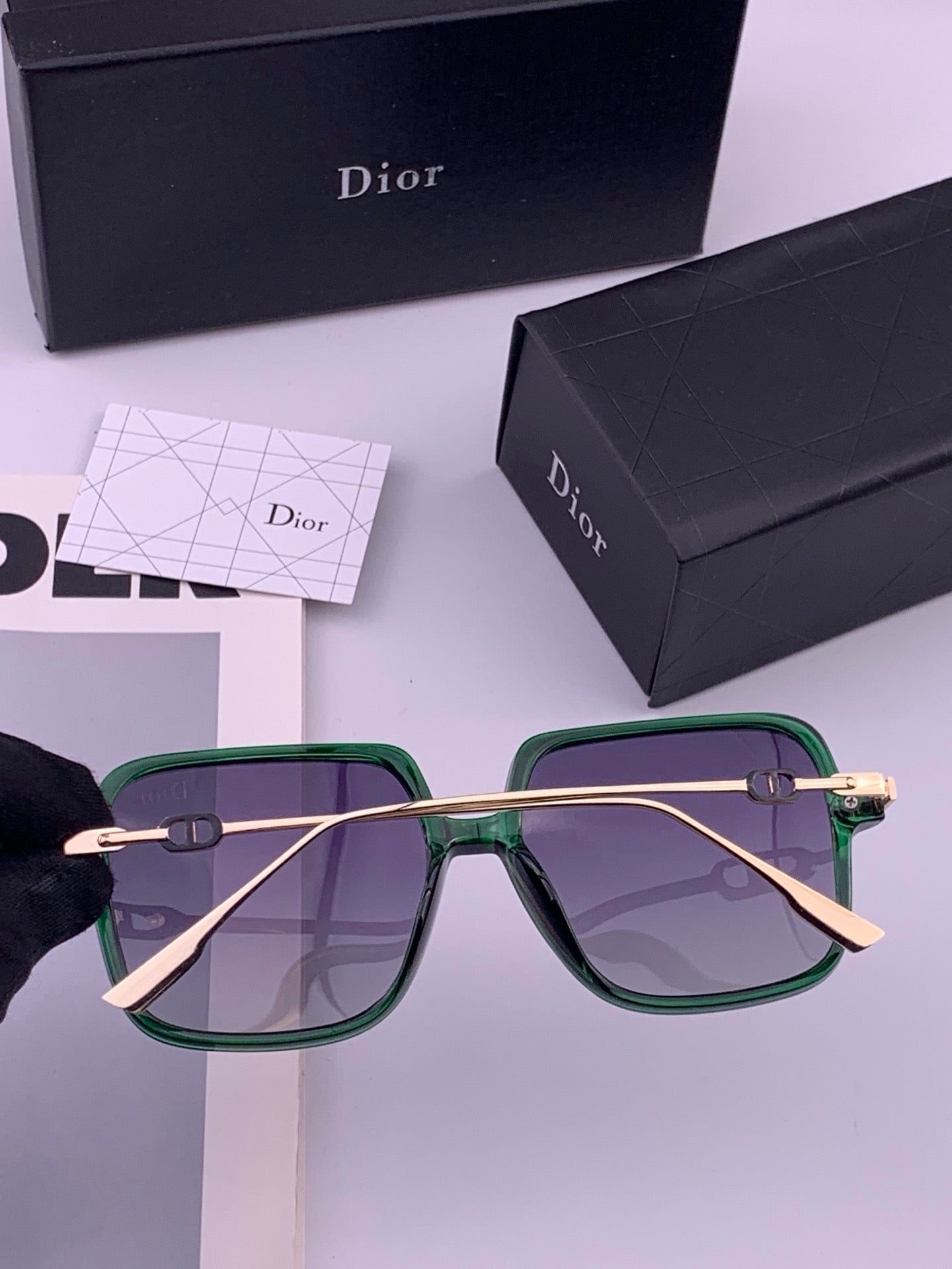 DIOR 26S ROUNDED SQUARE FRAME IN ACETATE 408290