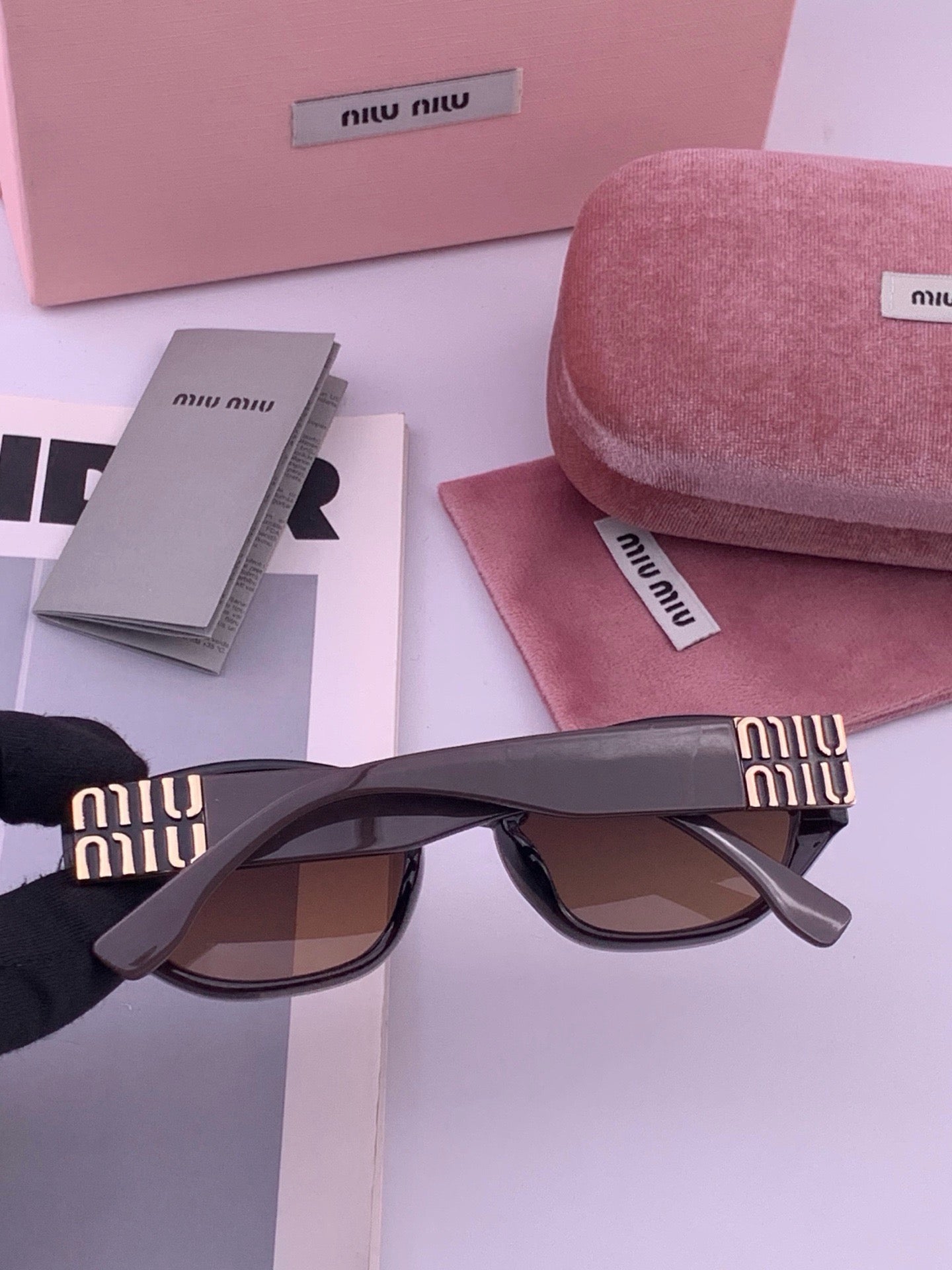 MIUMIU 26S SQUARE FRAME IN ACETATE 417247