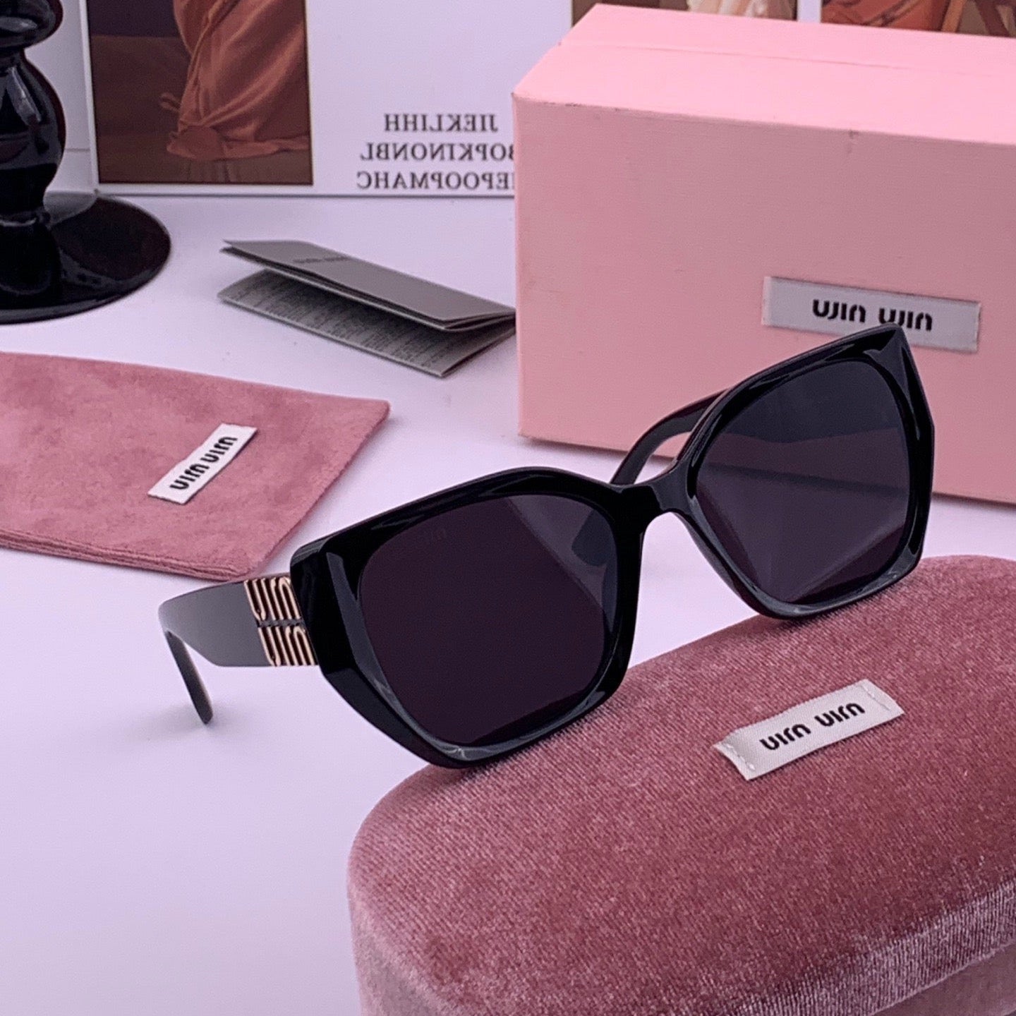 MIUMIU 26S SQUARE FRAME IN ACETATE 417248