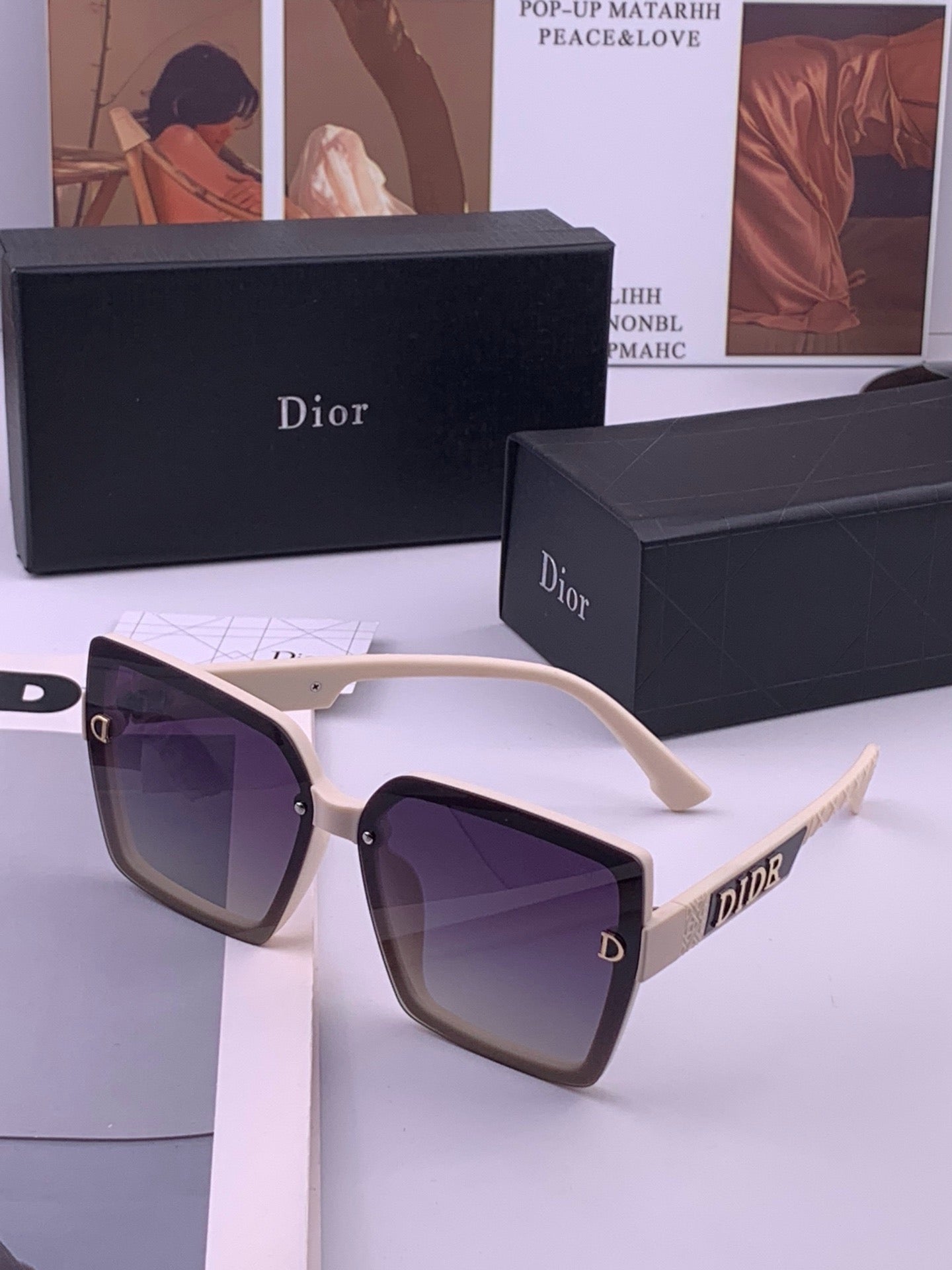 DIOR 26S SQUARE FRAME IN ACETATE 424691