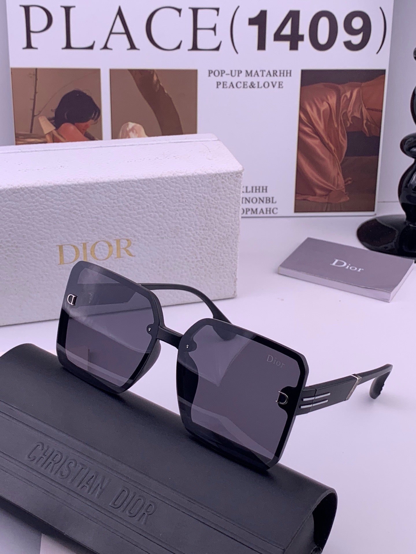 DIOR 26S SQUARE FRAME IN ACETATE 424694