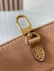 ONTHEGO PM 25 IN MILK TEA MONOGRAM IMPREINTE LEATHER
