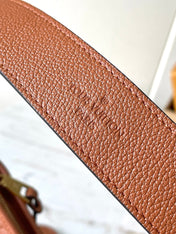 CARRYALL PM 29 IN COGNAC MONOGRAM EMPREINTE LEATHER GOLD LOGO