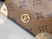 NOE PURSE 11.5 NANO CHARM BROWN MONOGRAM REVERSE CANVAS