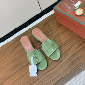 LP HIGH HEELS 25S IN SAGE GREEN SUEDE