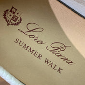LP LOAFERS 25S IN CREAM WHITE LAMBSKIN