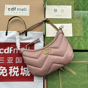 MARMONT SHOULDER BAG 26 IN NUDE PINK CALFSKIN