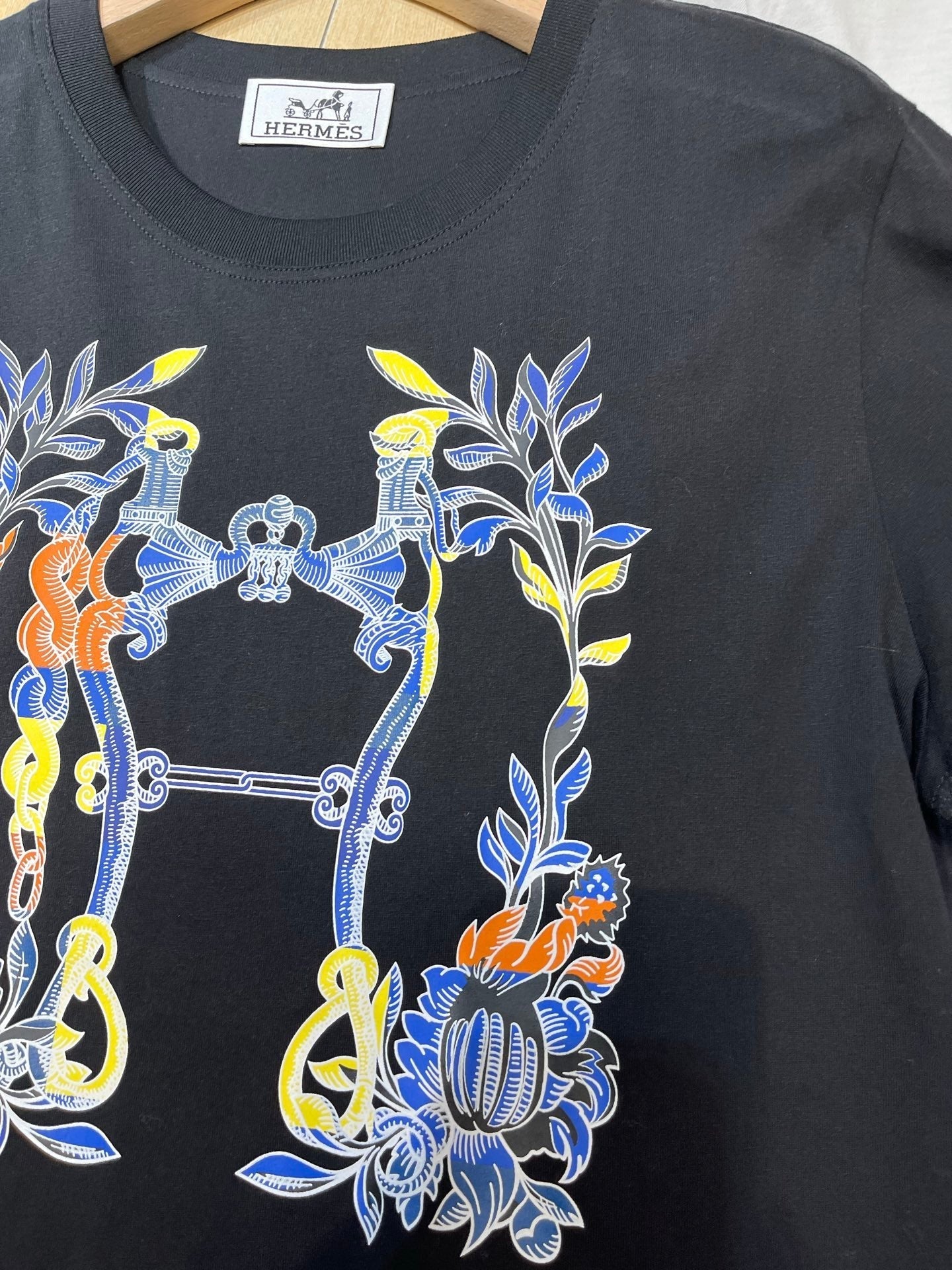 HERMES 25S CREW NECK T-SHIRT 416