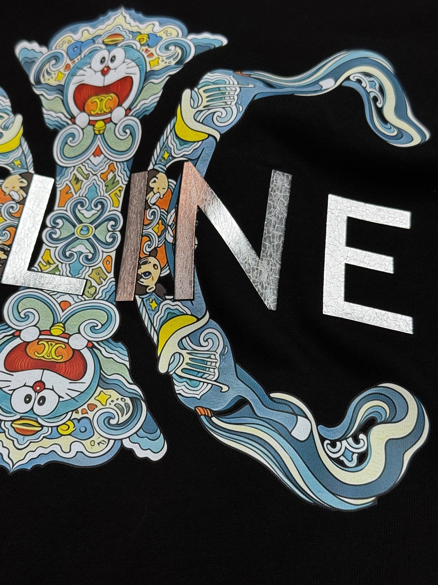 CELINE 26S SHORT-SLEEVE CREWNECK T-SHIRT 714