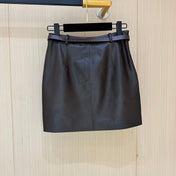 DIOR 26S LEATHER SKIRT 1178