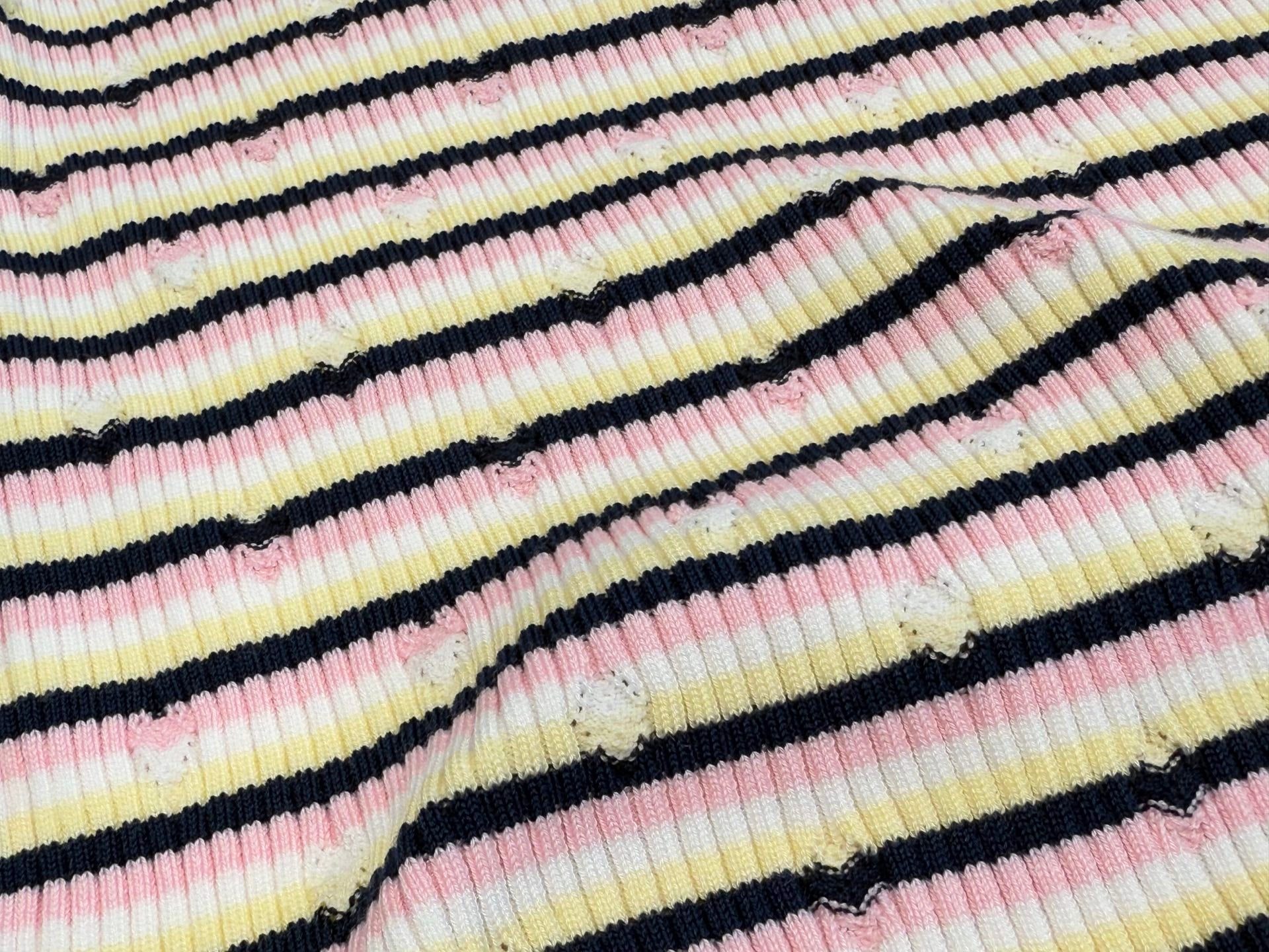 Chanel T- Shirt Pink Yellow mix Black Tencel 232702