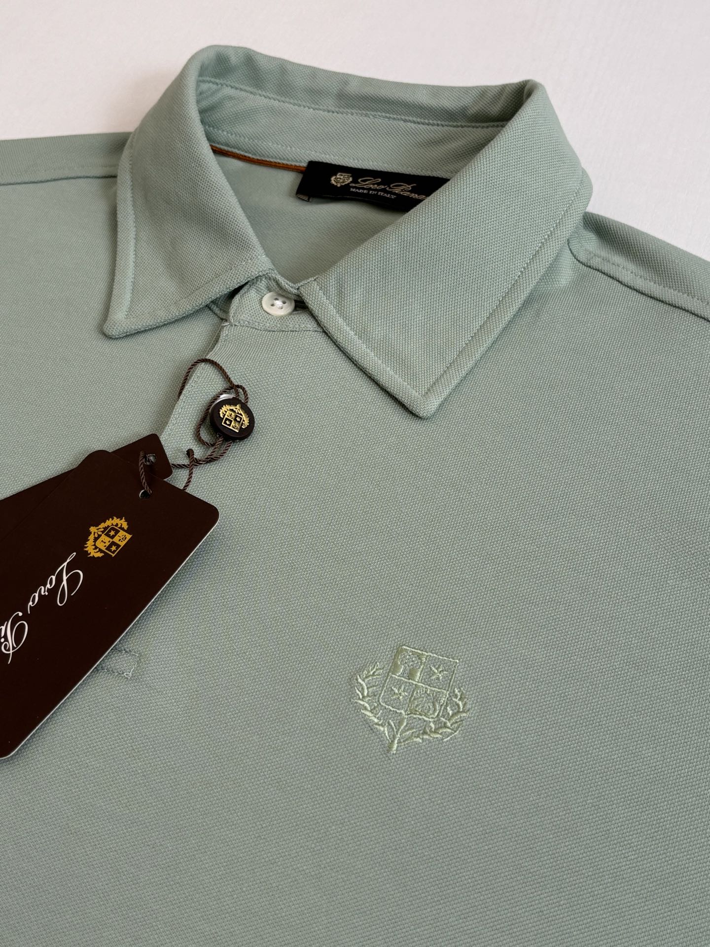 LORO PIANA 26S SHORT SLEEVE POLO SHIRT 726