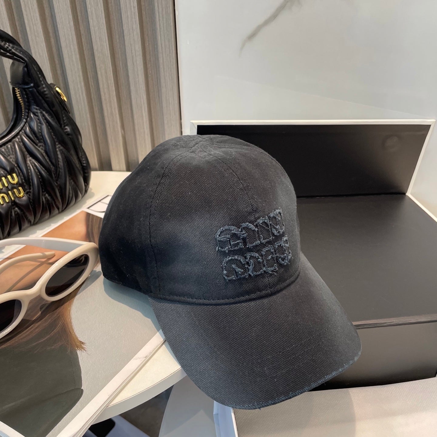 MIUMIU BASEBALL CAP STYLE 37