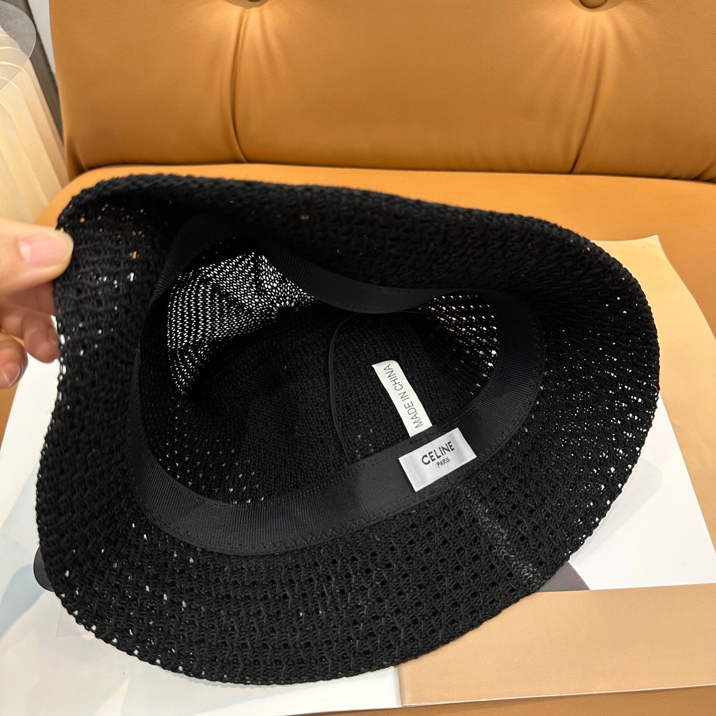 CELINE 26S KNIT BUCKET HAT STYLE 99